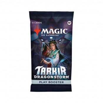 Magic The Gathering: Tarkir Dragonstorm žaidimo Play Booster pakuotė (14 kortų) (EN)